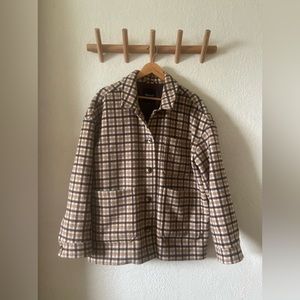 Madewell Plaid Kenright Jacket